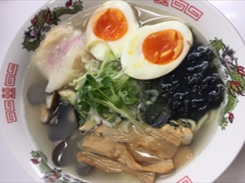 幸せの貝塩ラーメン